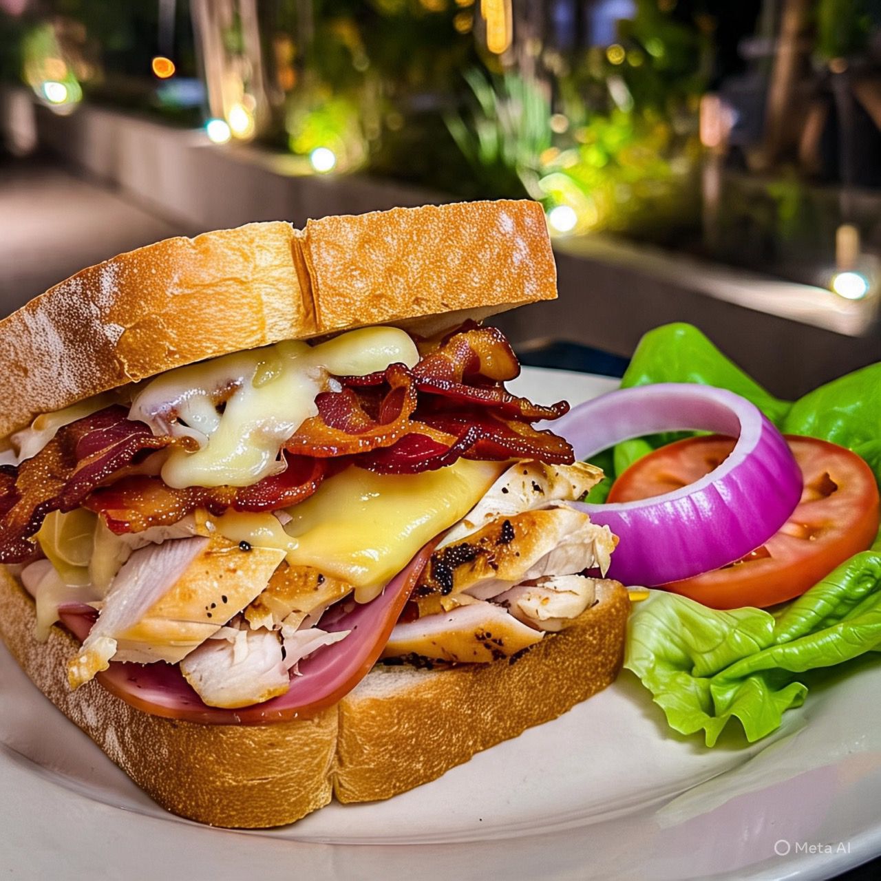 Sándwich de Milanesa y Jamón
