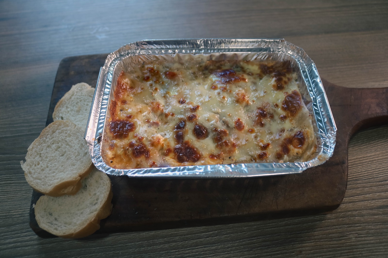 Lasaña de Pollo más Canelón de Pollo