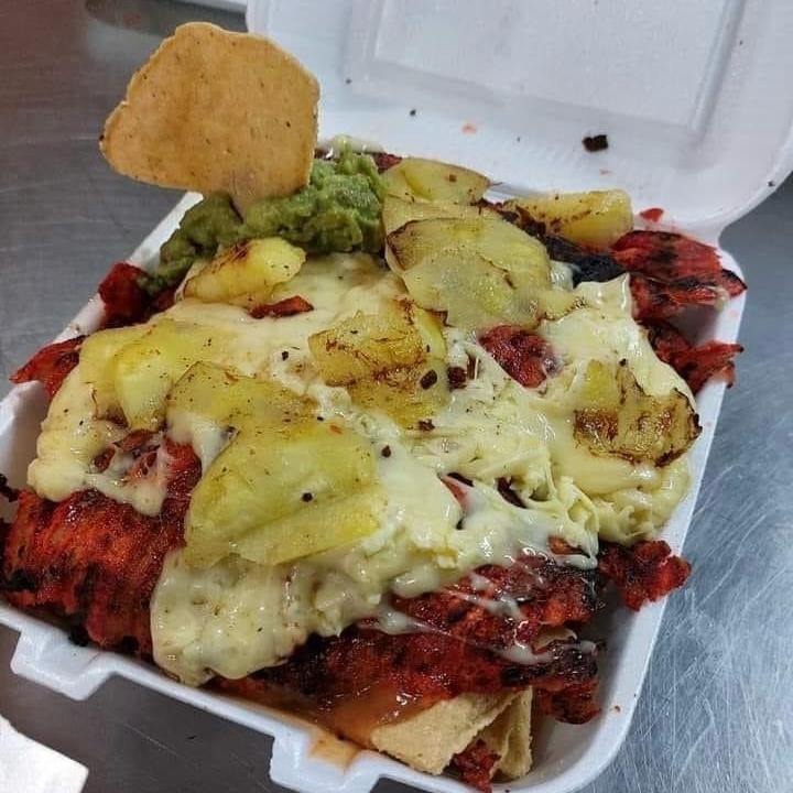 1/2 Nachos al Pastor