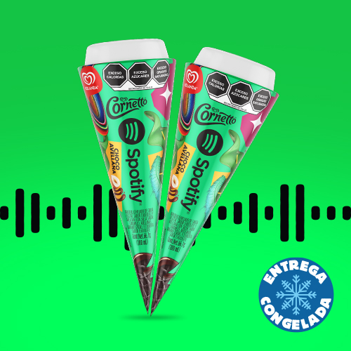 Cornetto Spotify (2 piezas)