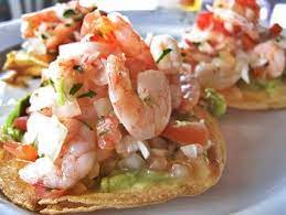 Tostada Camarón