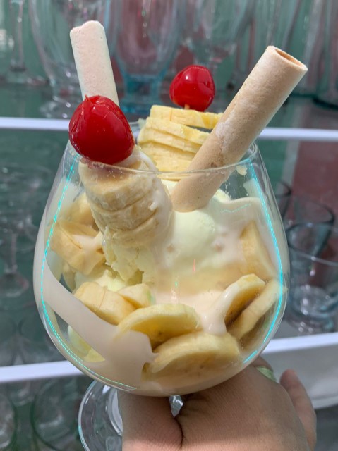 Banano en Crema