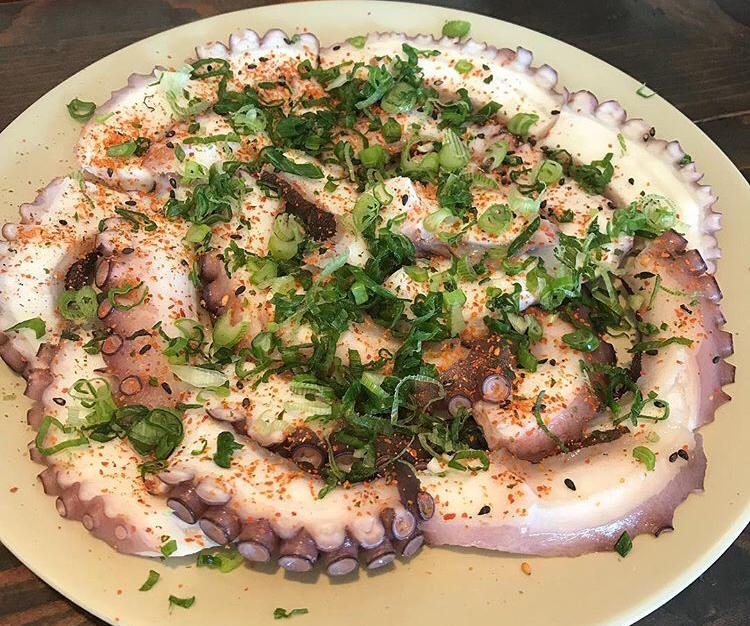 Sashimi Pulpo