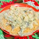 MEDIO TACO DE RAJAS CON CREMA