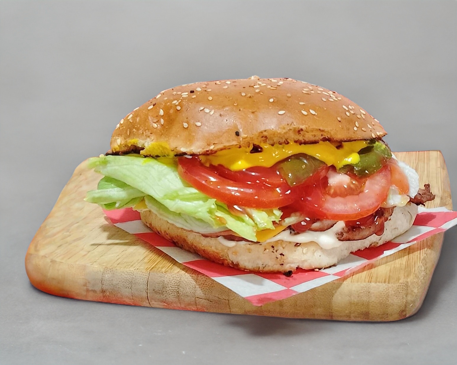 HAMBURGUESA HAWAIANA