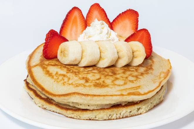 Hot Cakes Fresa y Plátano