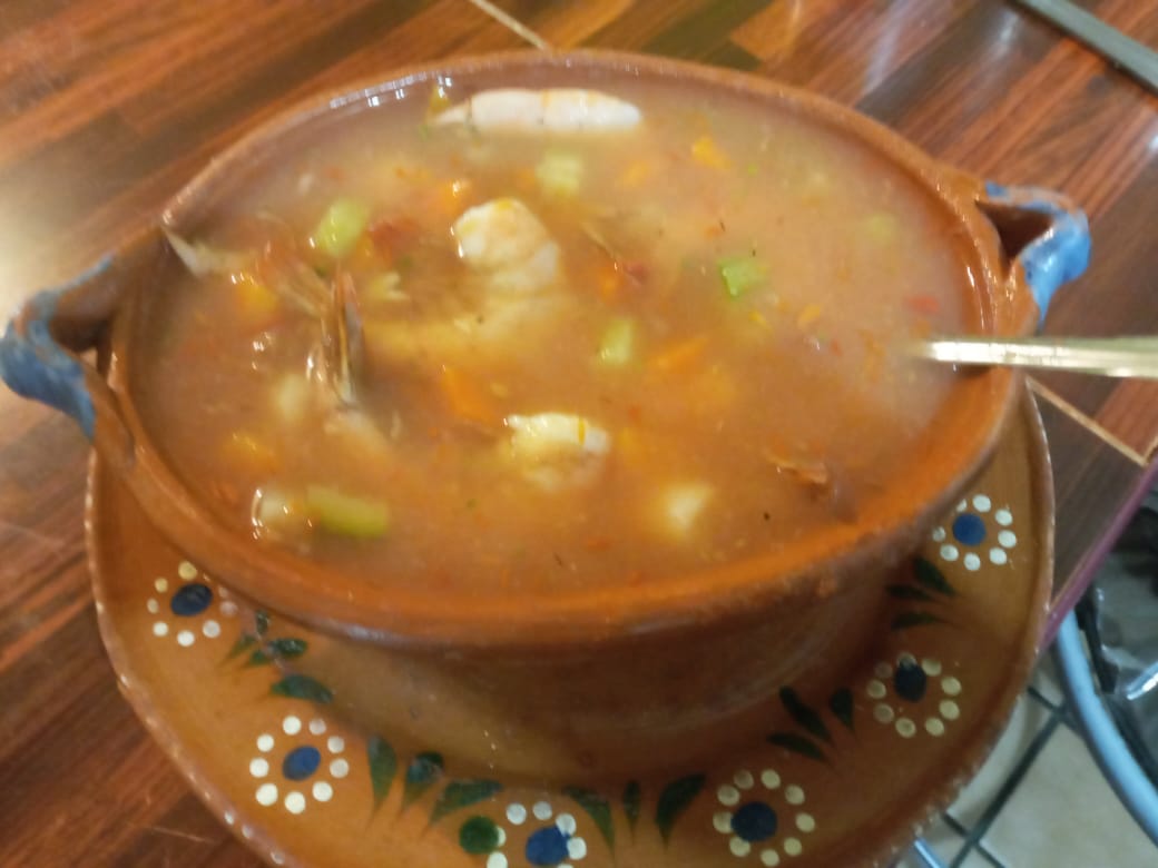 Caldo de Mariscos 1 Litro