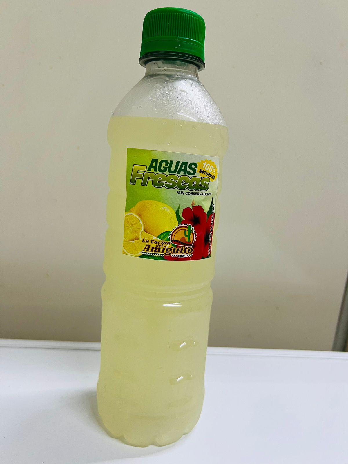Agua de limon 500 Ml