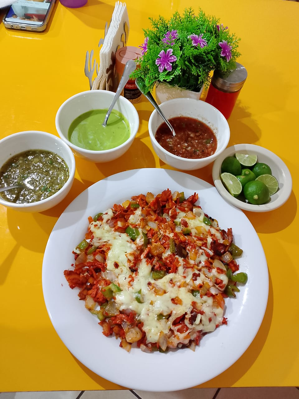 Alambre de Pastor con Queso