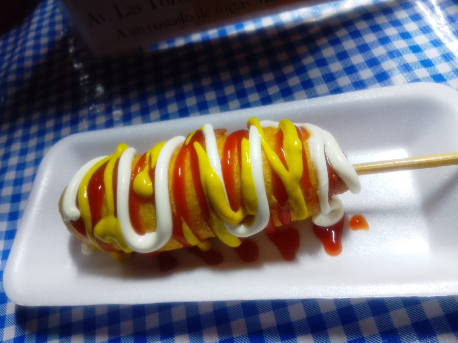 Banderilla con Queso