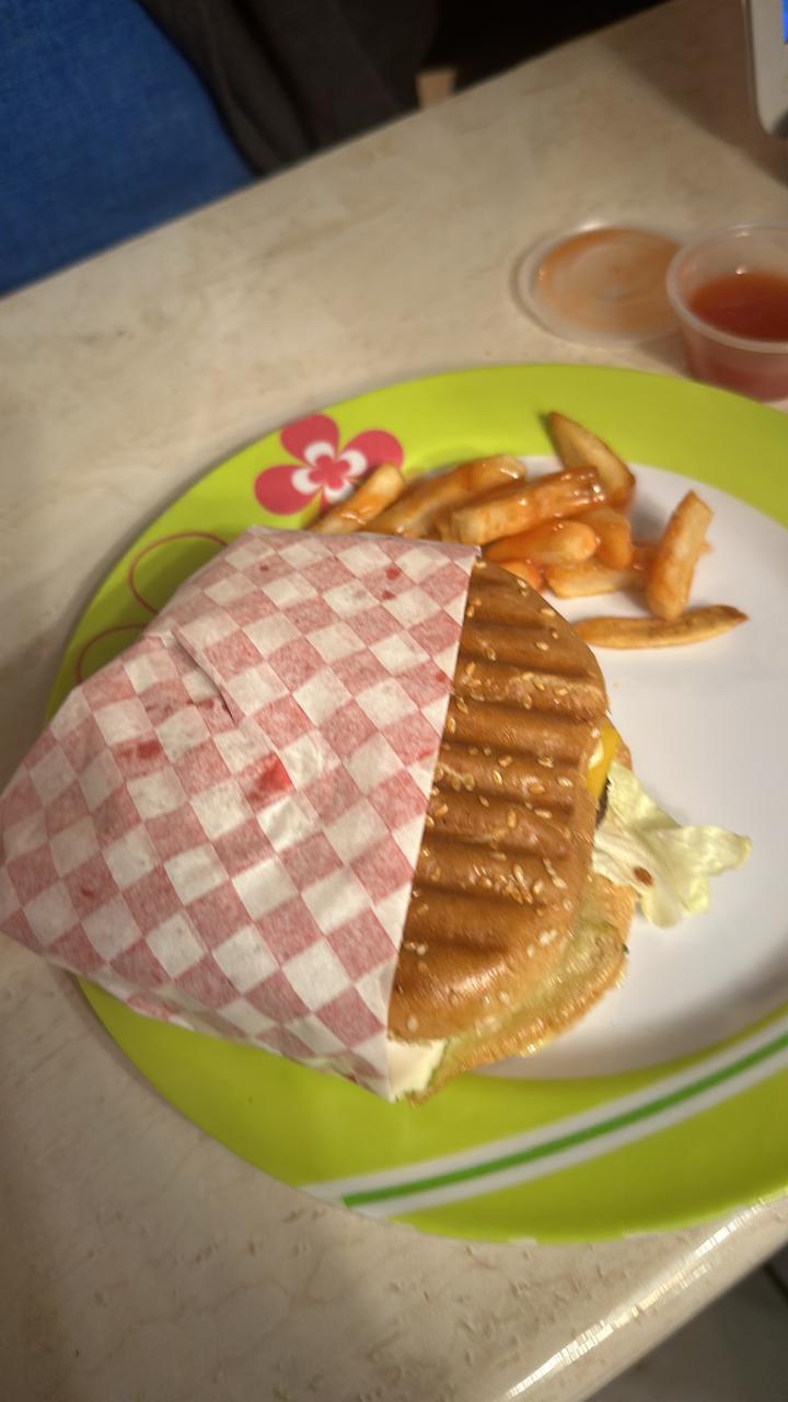 Combo hamburguesa + papas