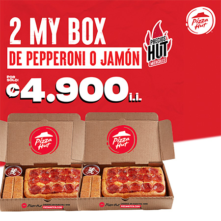 2 My Box Jamón o Pepperoni