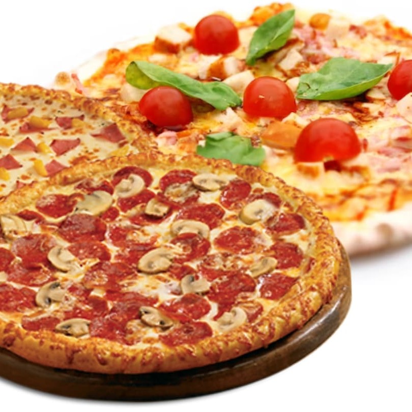 Delicie-se com o nosso 'Combo Família Grande', perfeito para compartilhar em momentos especiais. Esta oferta inclui três saborosas pizzas de tamanho familiar, personalizadas ao seu gosto.