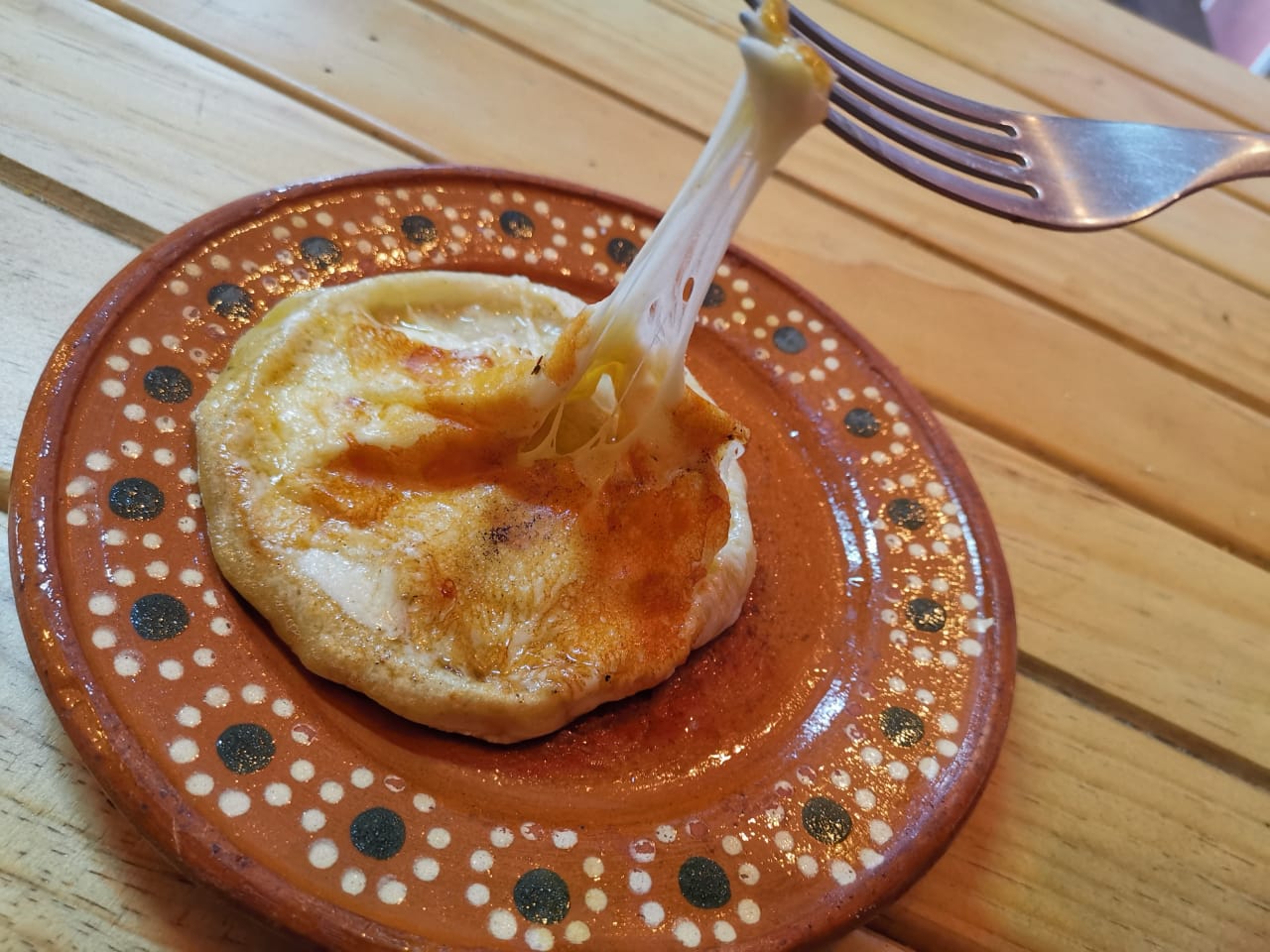 Pellizcada de Queso con Mantequilla