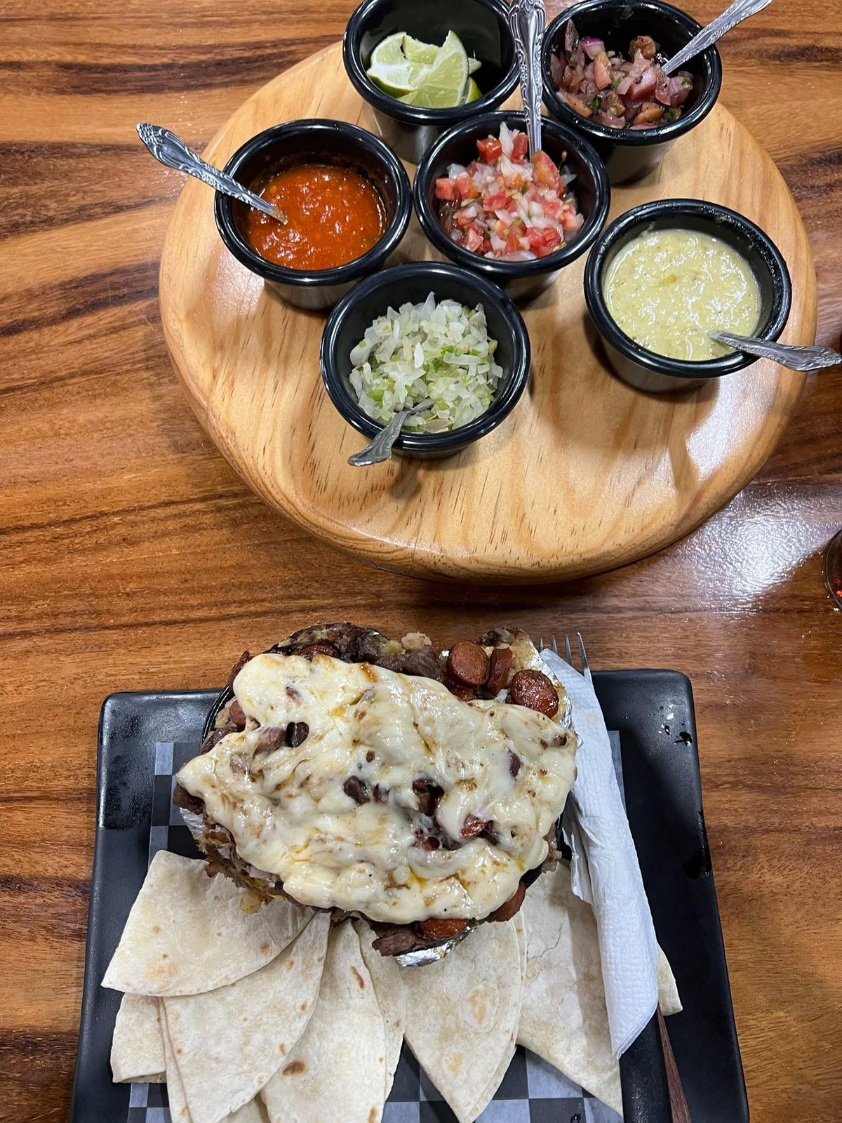 Papas Gratinadas (Elige la Carne de tu Elección)