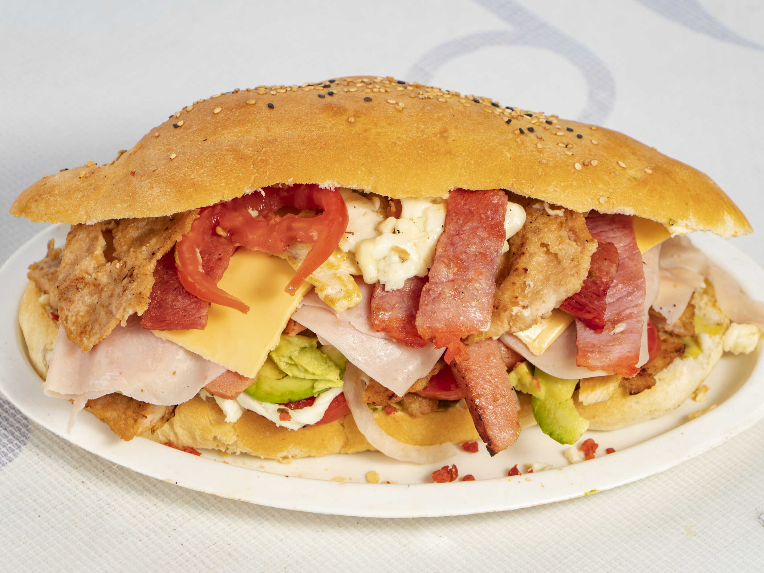Torta San Marcos + Botana + Bebida