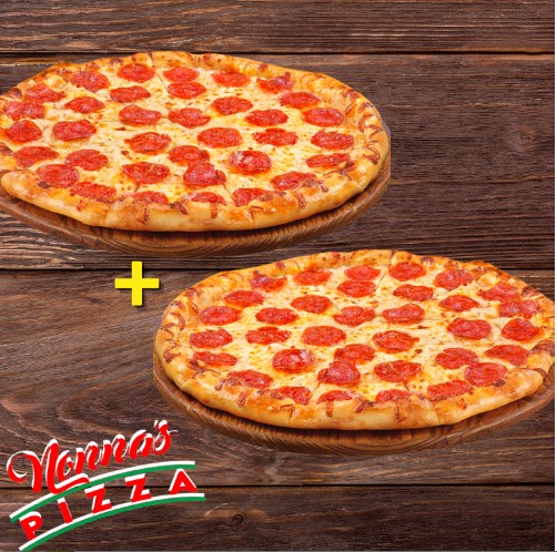 Combo - 2 Pizzas Pepperoni Grandes