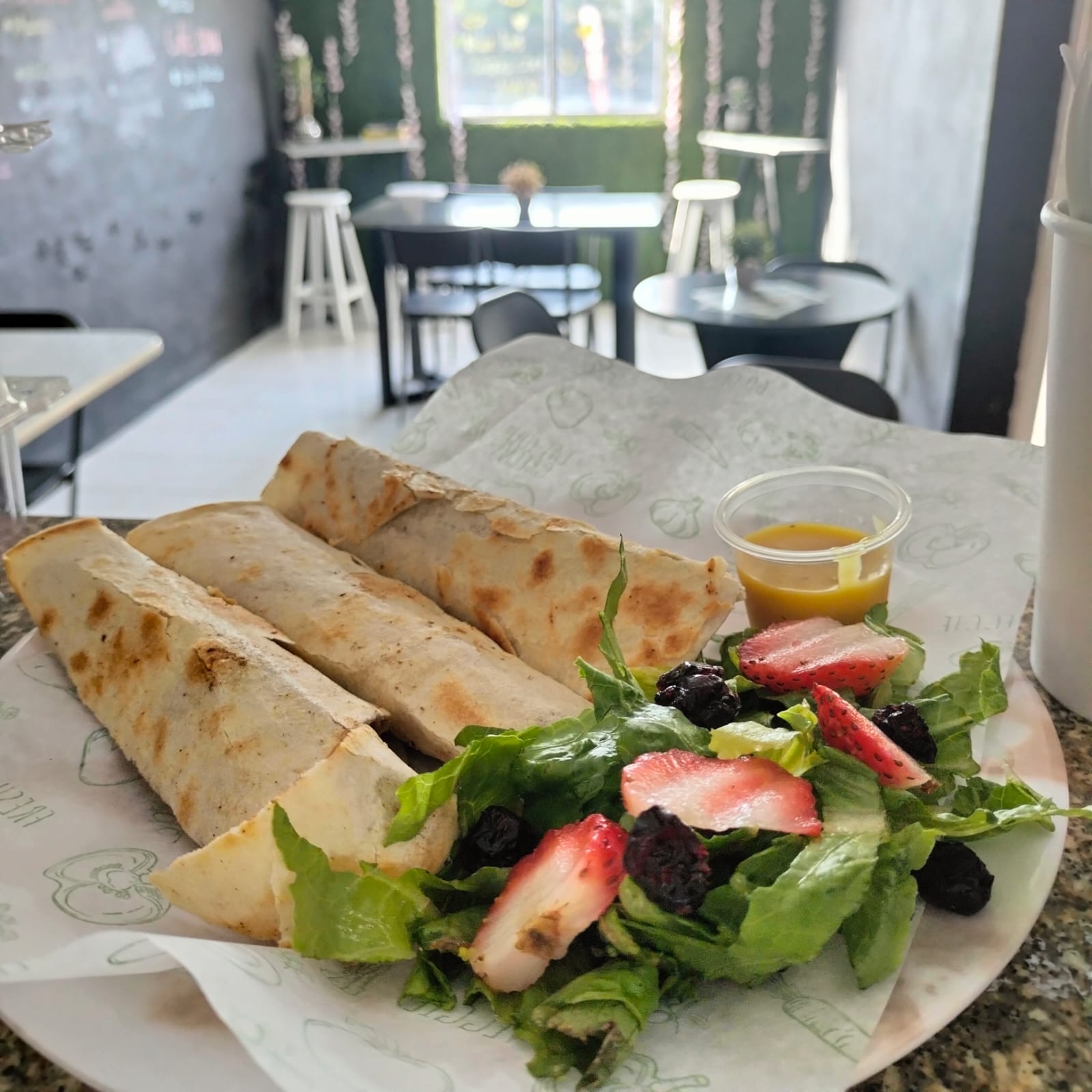 Burritos de jamon de pavo 3 pza