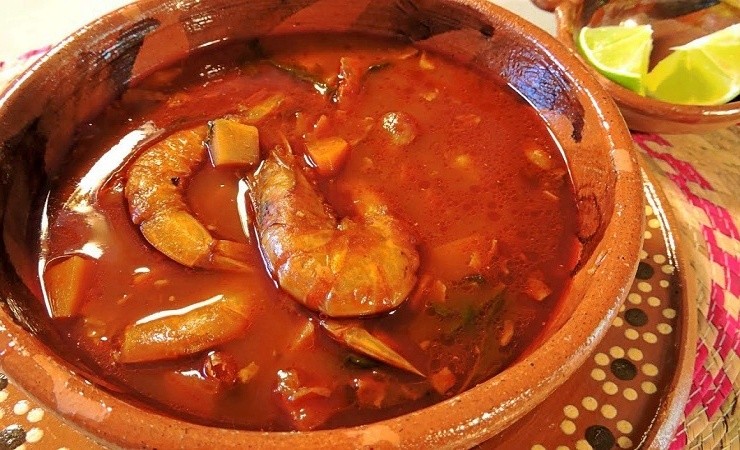 Caldo de Camarón con Cáscara ⏱️🦀 (Promo Lunes)