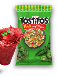 Tostinachos + Agua Fresca Grande