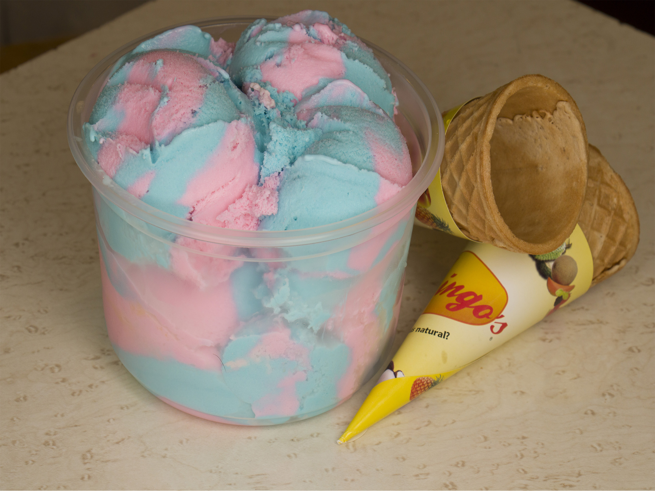 1/2 Litro Helado de Chicle