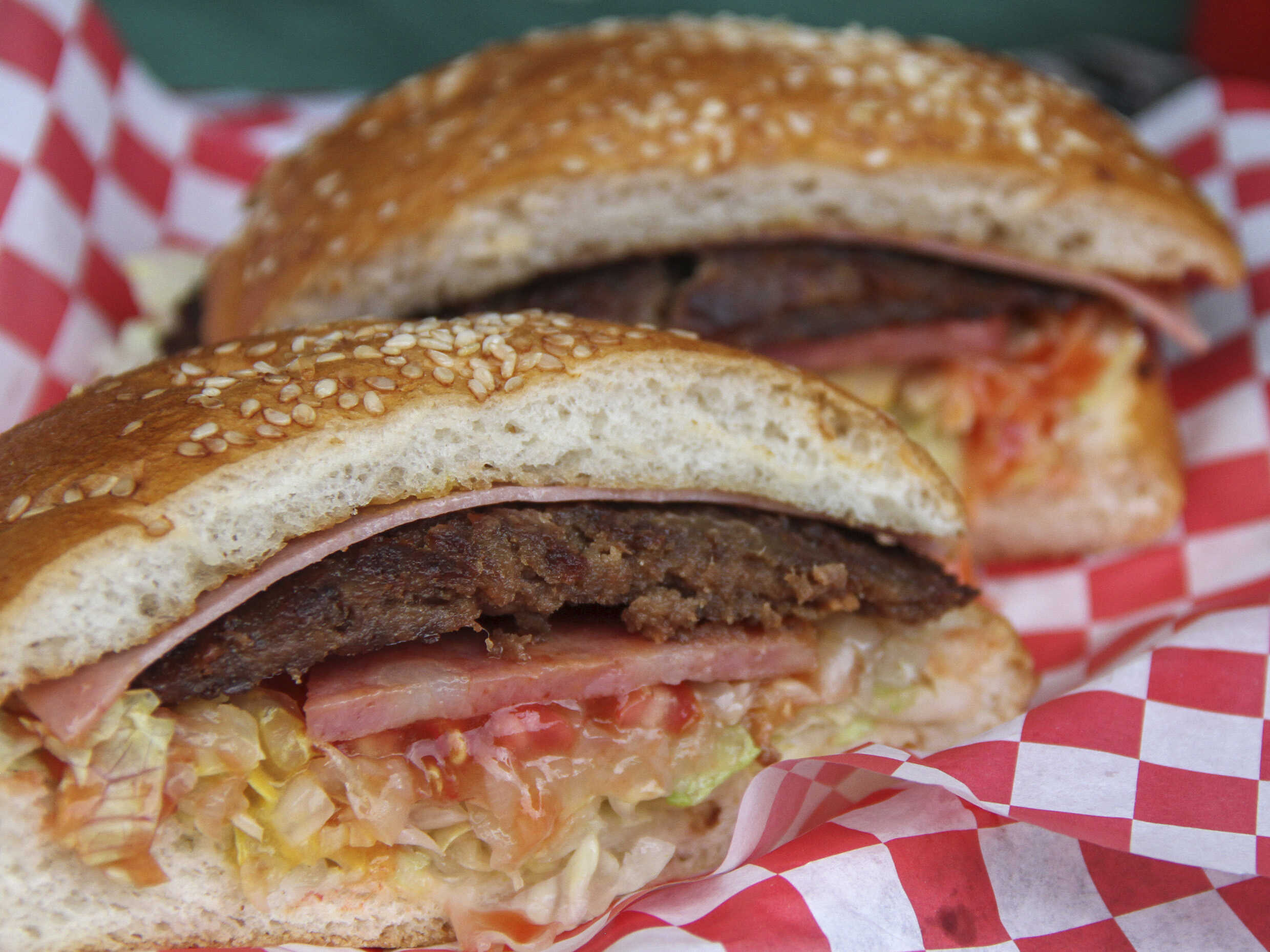 Hamburguesa con Tocino