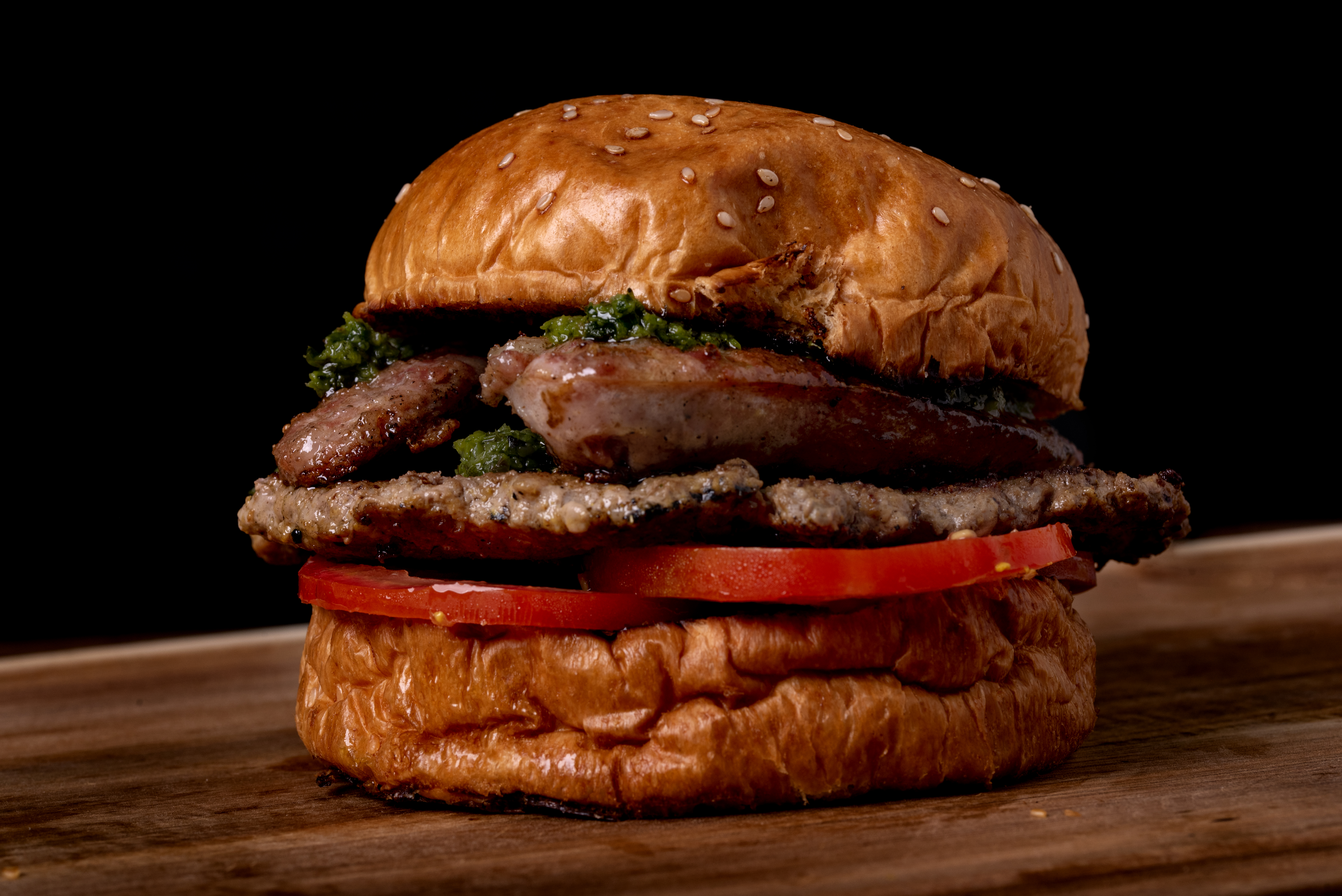 Hamburguesa La Parrillera