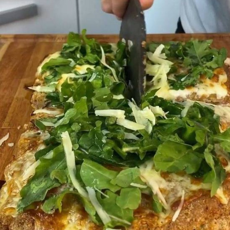 Milanesa de Rúcula y Parmesano