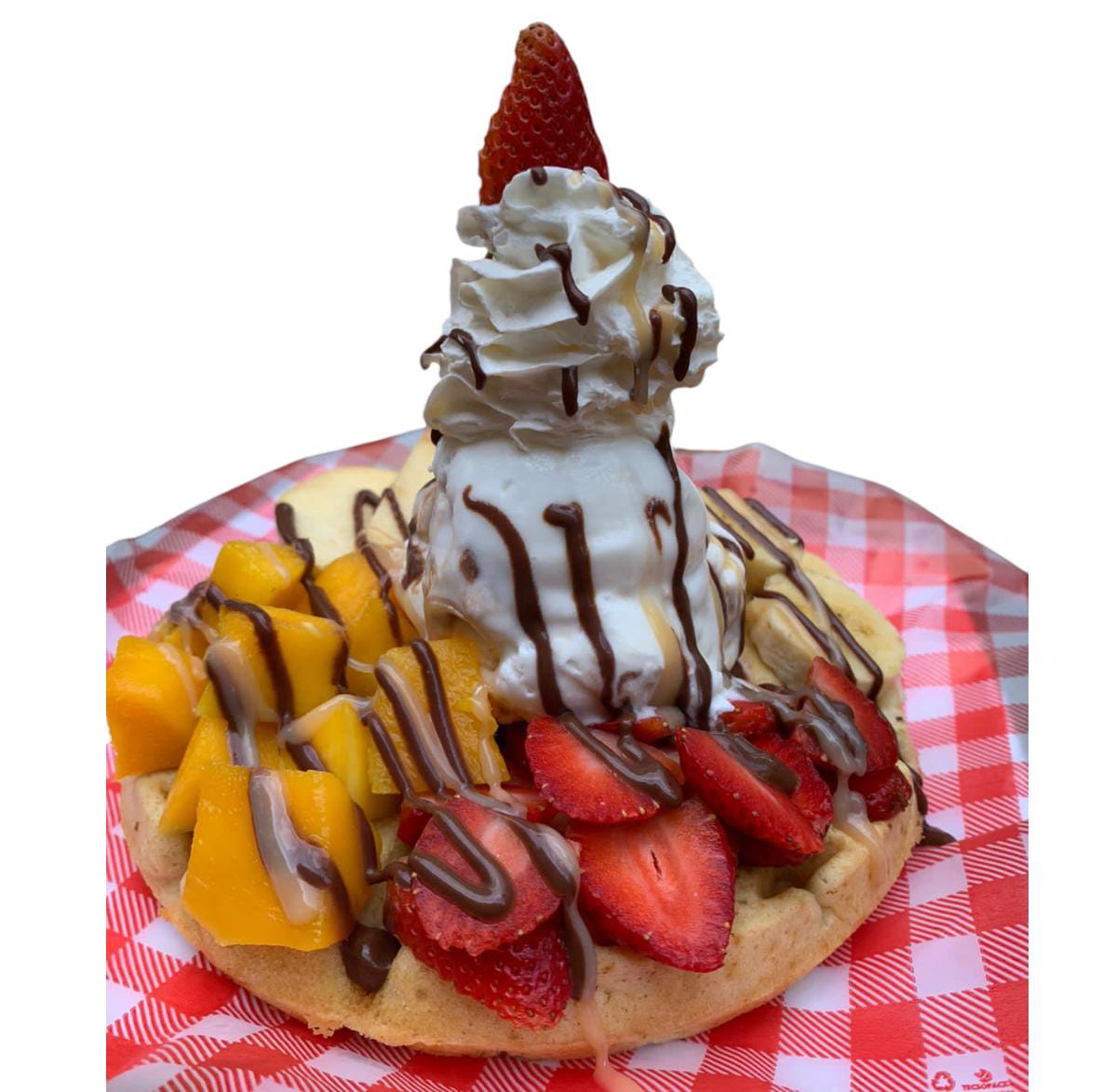 Waffle Frutal