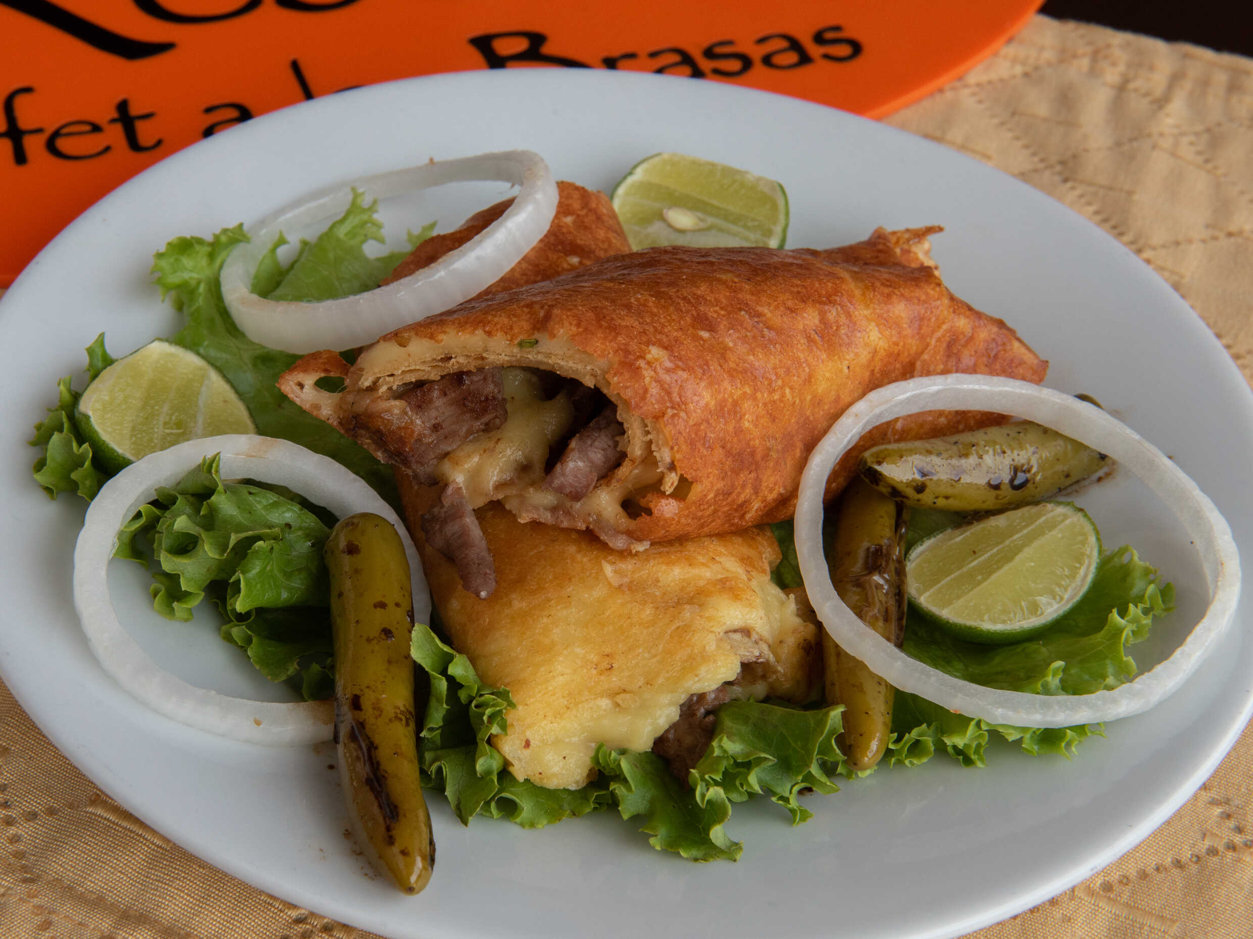 Costra de Queso con Carne