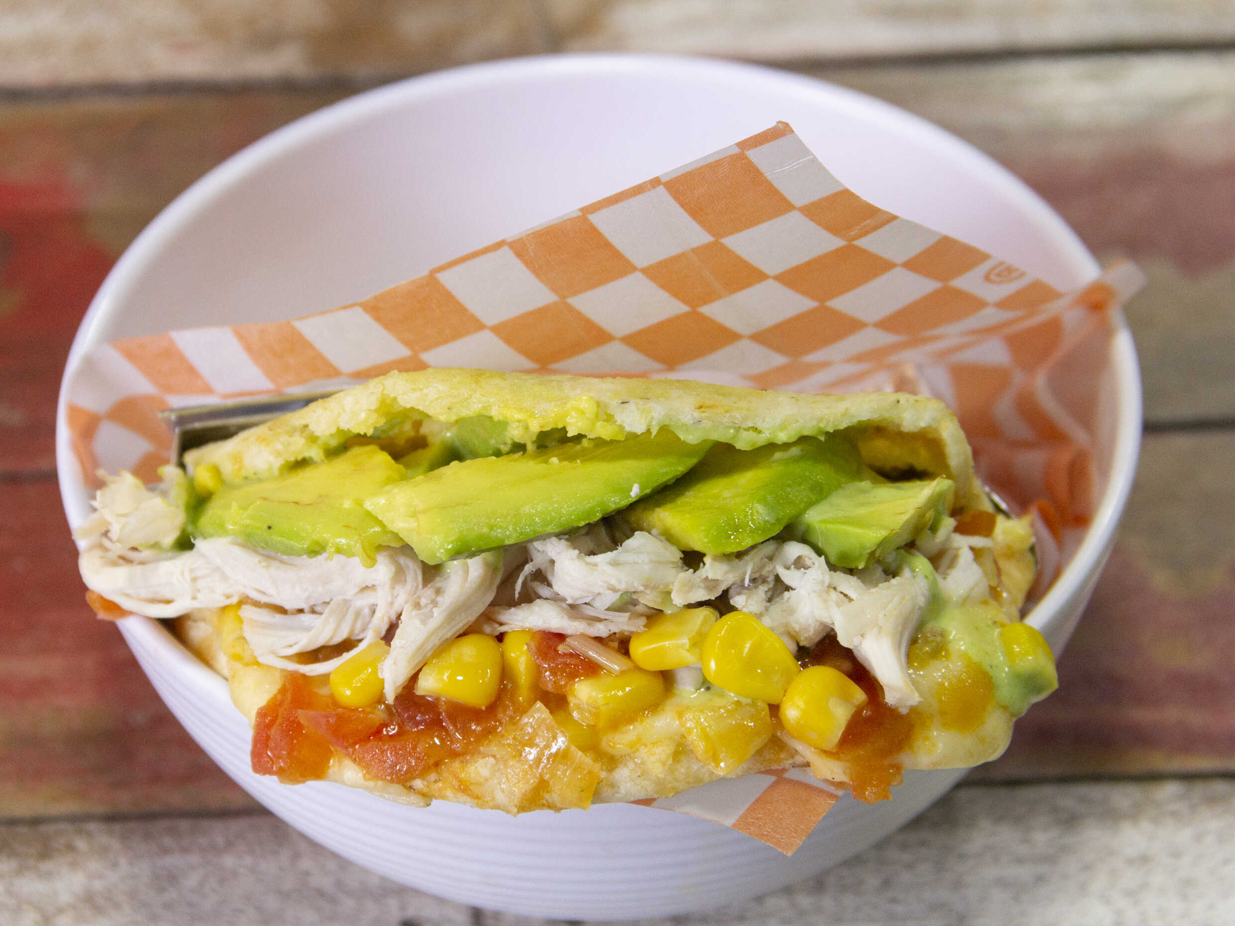 Arepa La Pollo Parce