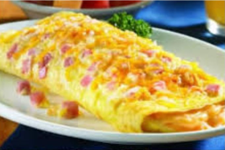 Omelette+frijoles y bolillo