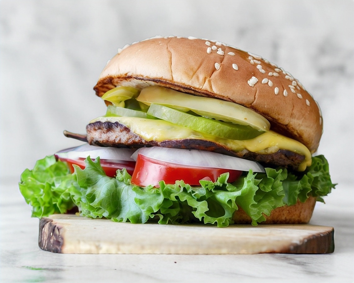 Hamburguesa de Arrachera