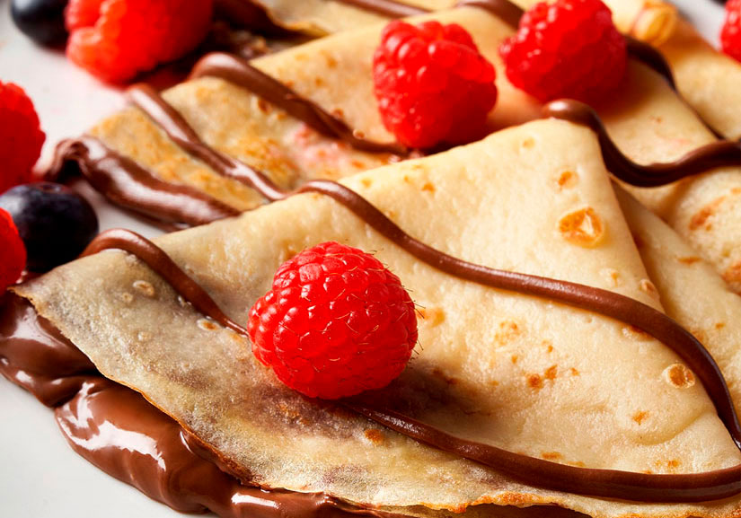 Combo Crepas de Frutas en Almíbar