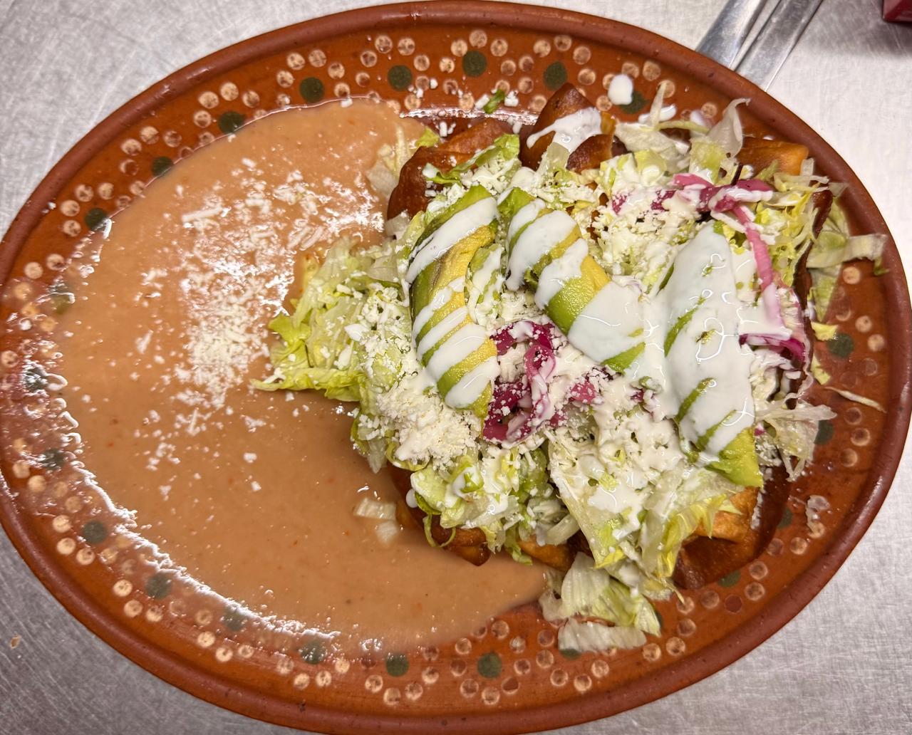 Orden de Tacos Dorados