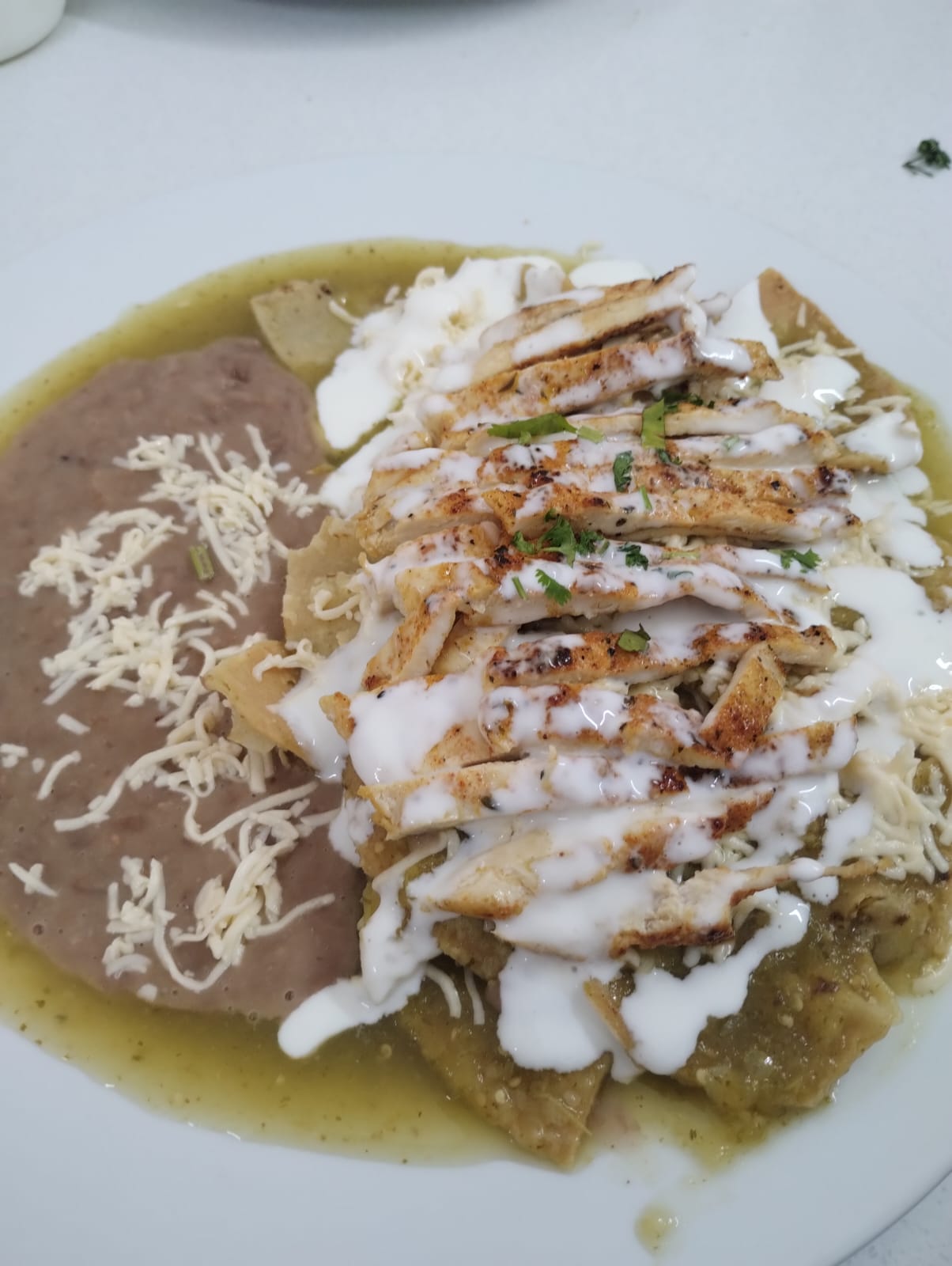 Chilaquiles de Pollo