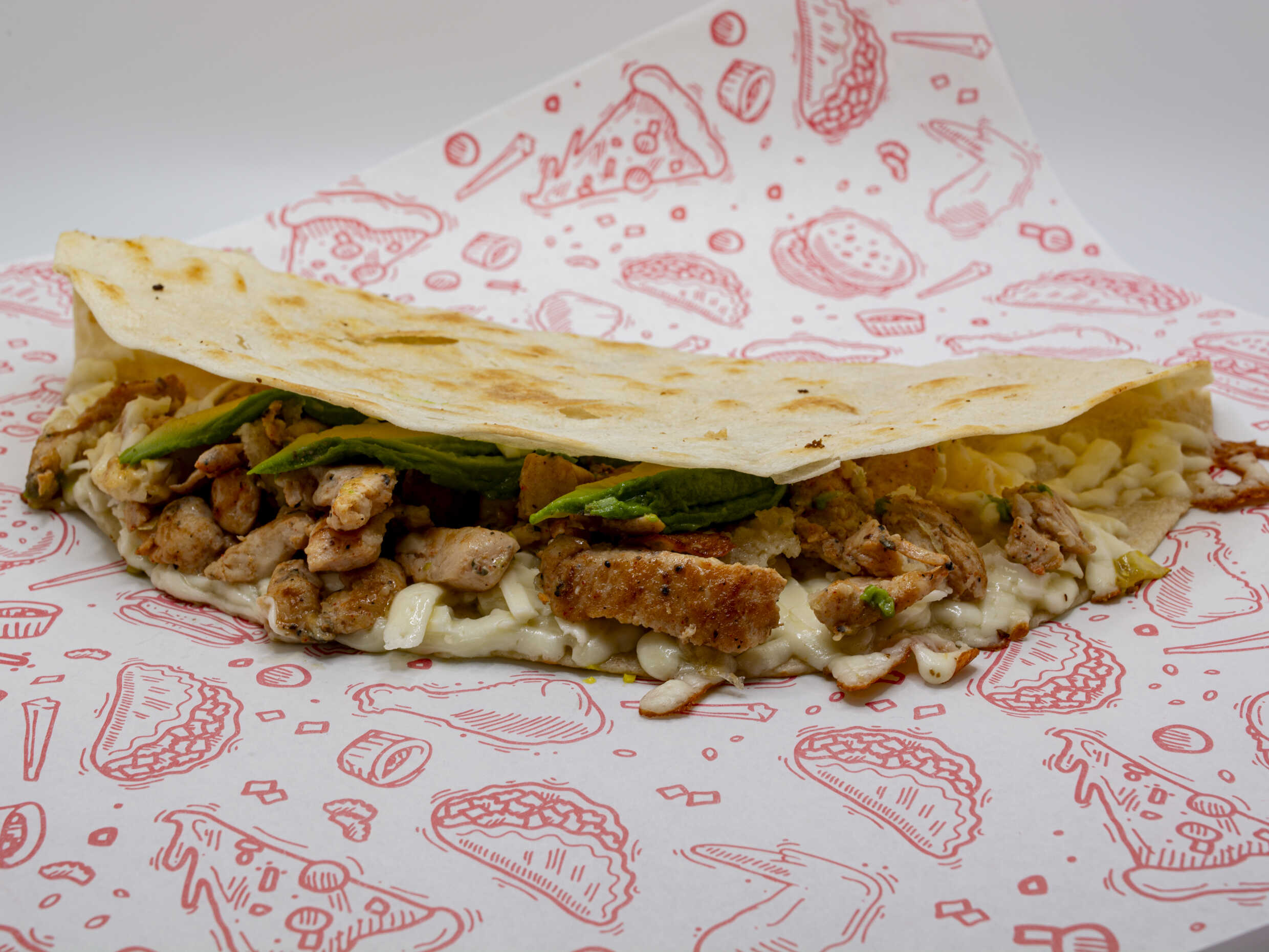 Quesadilla con Pollo.