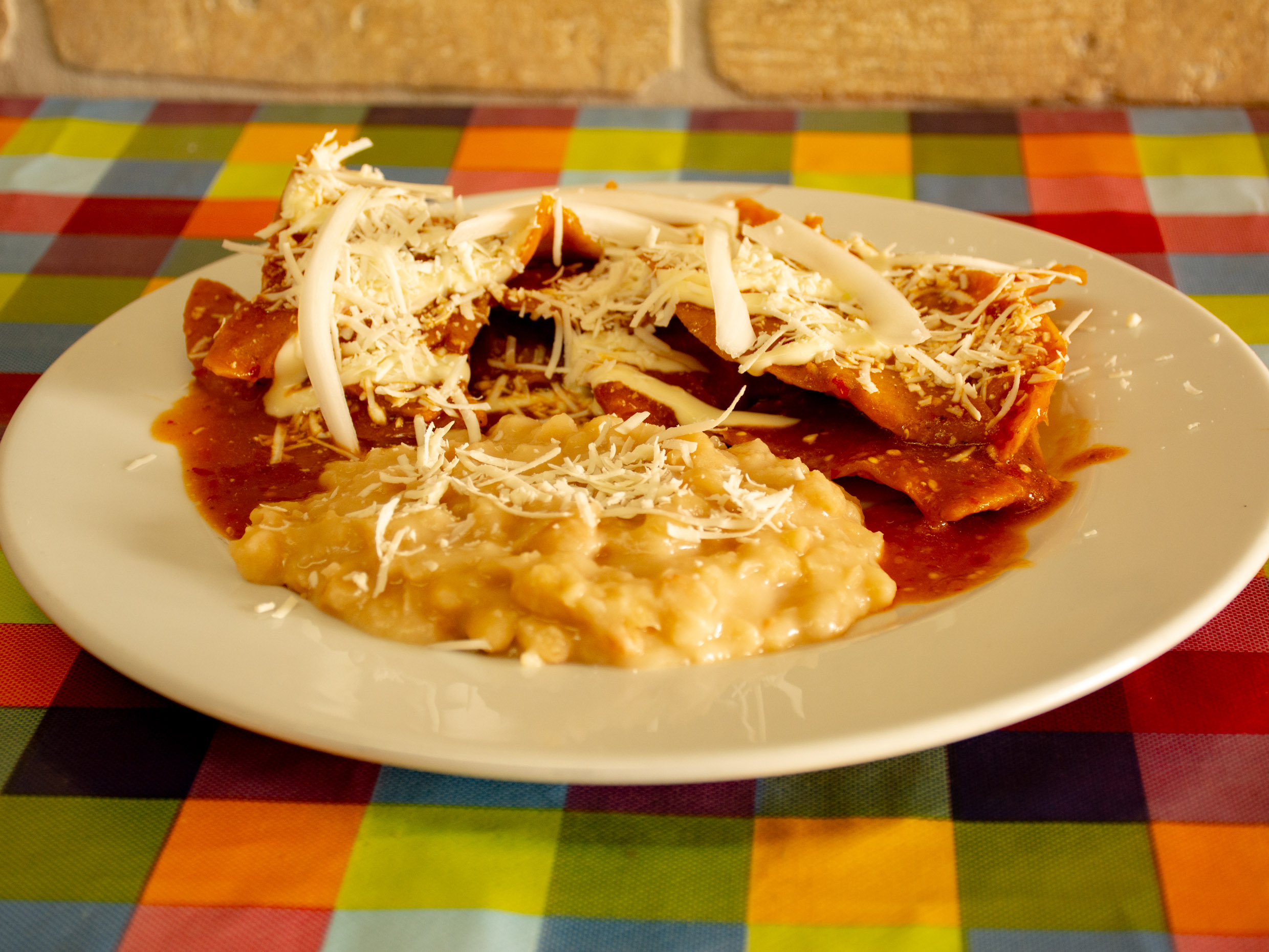 Chilaquiles Rojos Sencillos