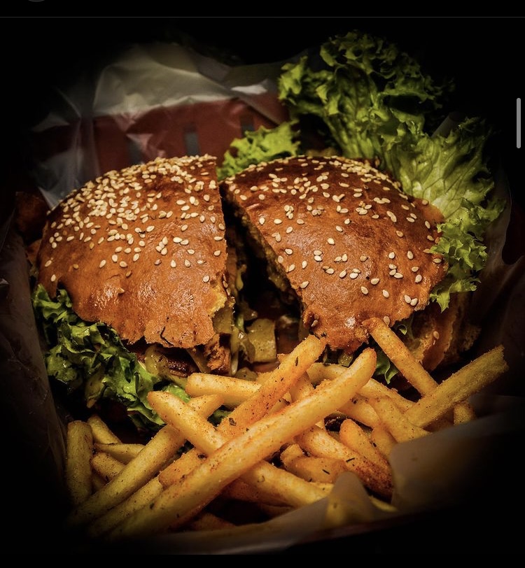 Hamburguesa BBQ Tocino