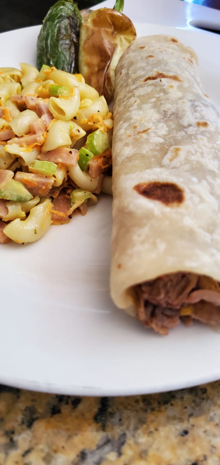 Taco de Huevo con Machaca