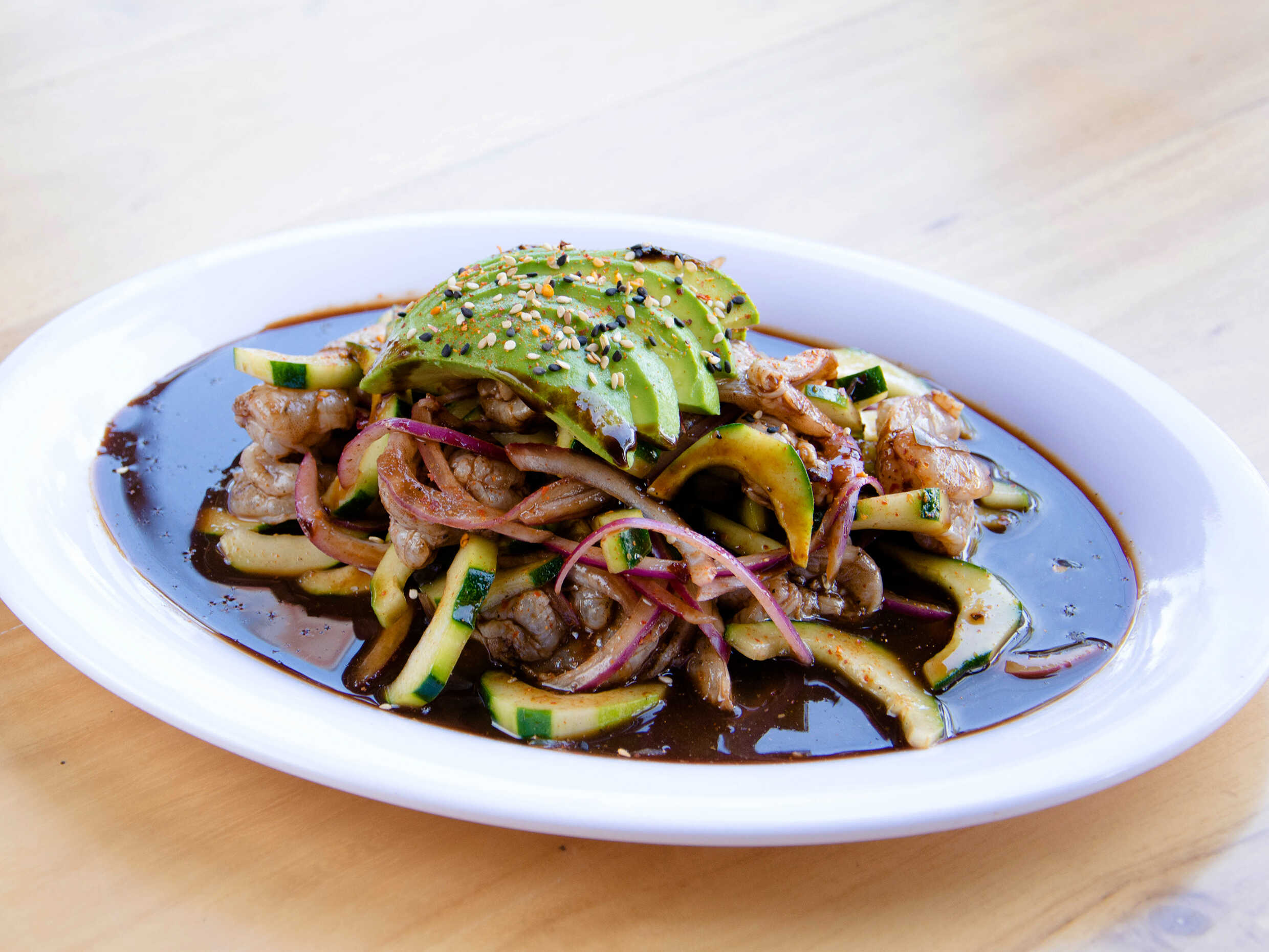 Aguachile Salseado Chiltepin de Camarón