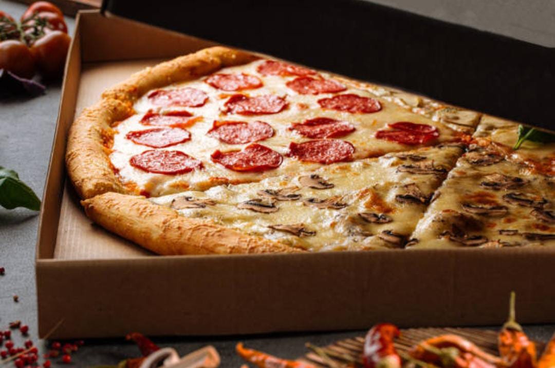 Pizza Lanis Dúo Pepperoni Champiñones