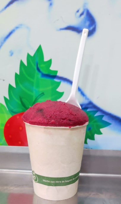 Cremolada de Chicha Morada