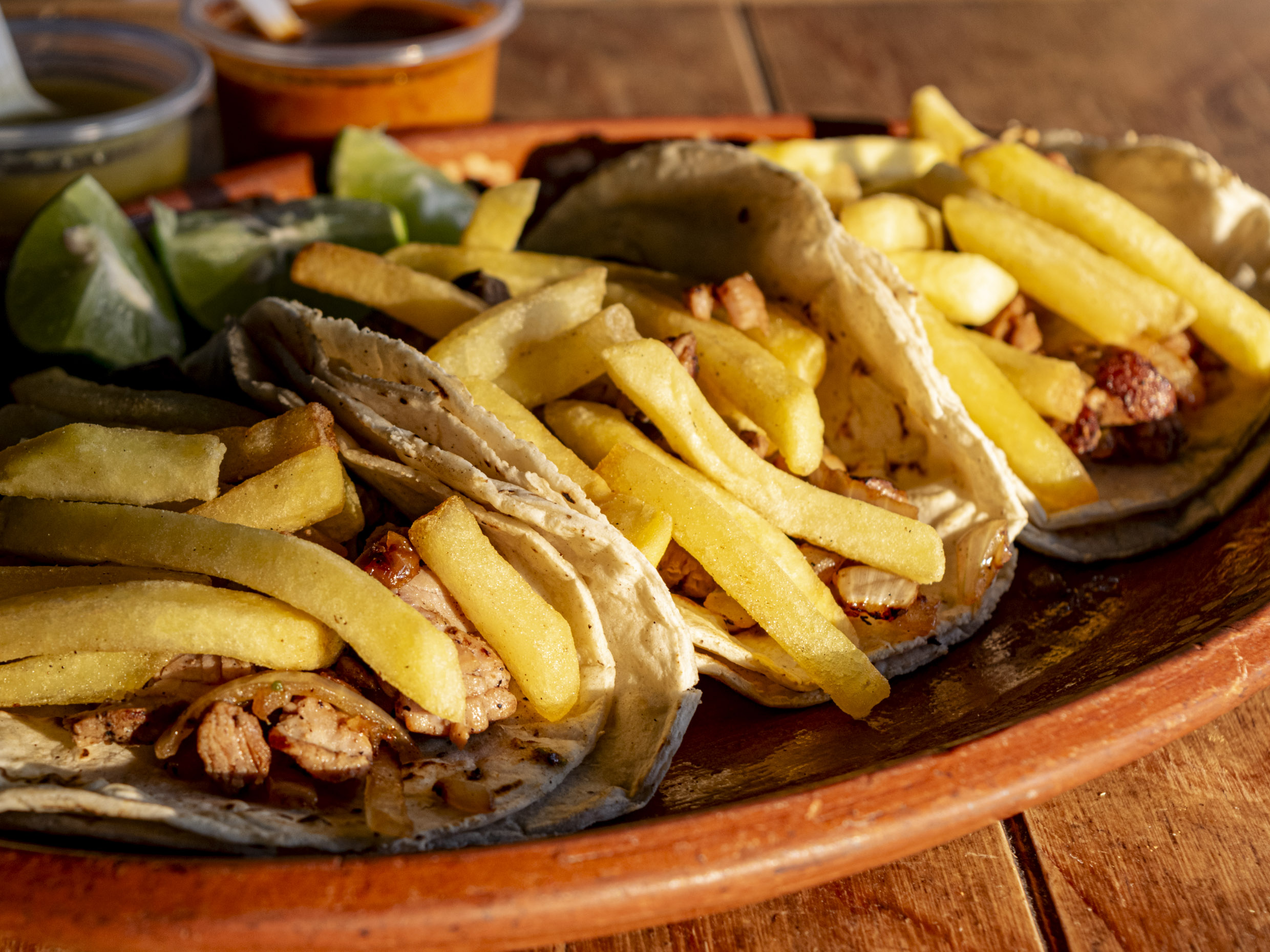 Orden de 3 Tacos de Arrachera