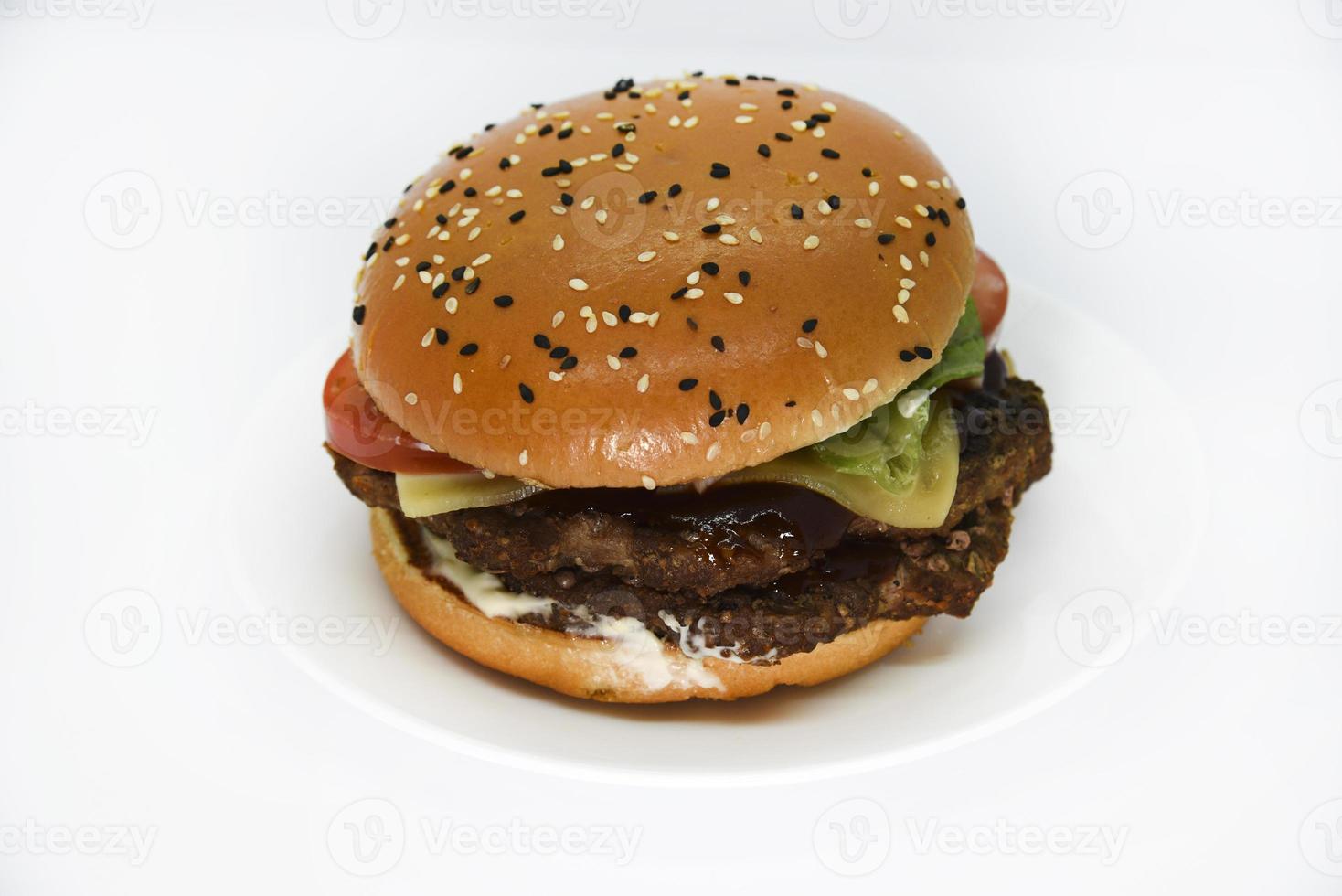 Doble Burger con Champiñones