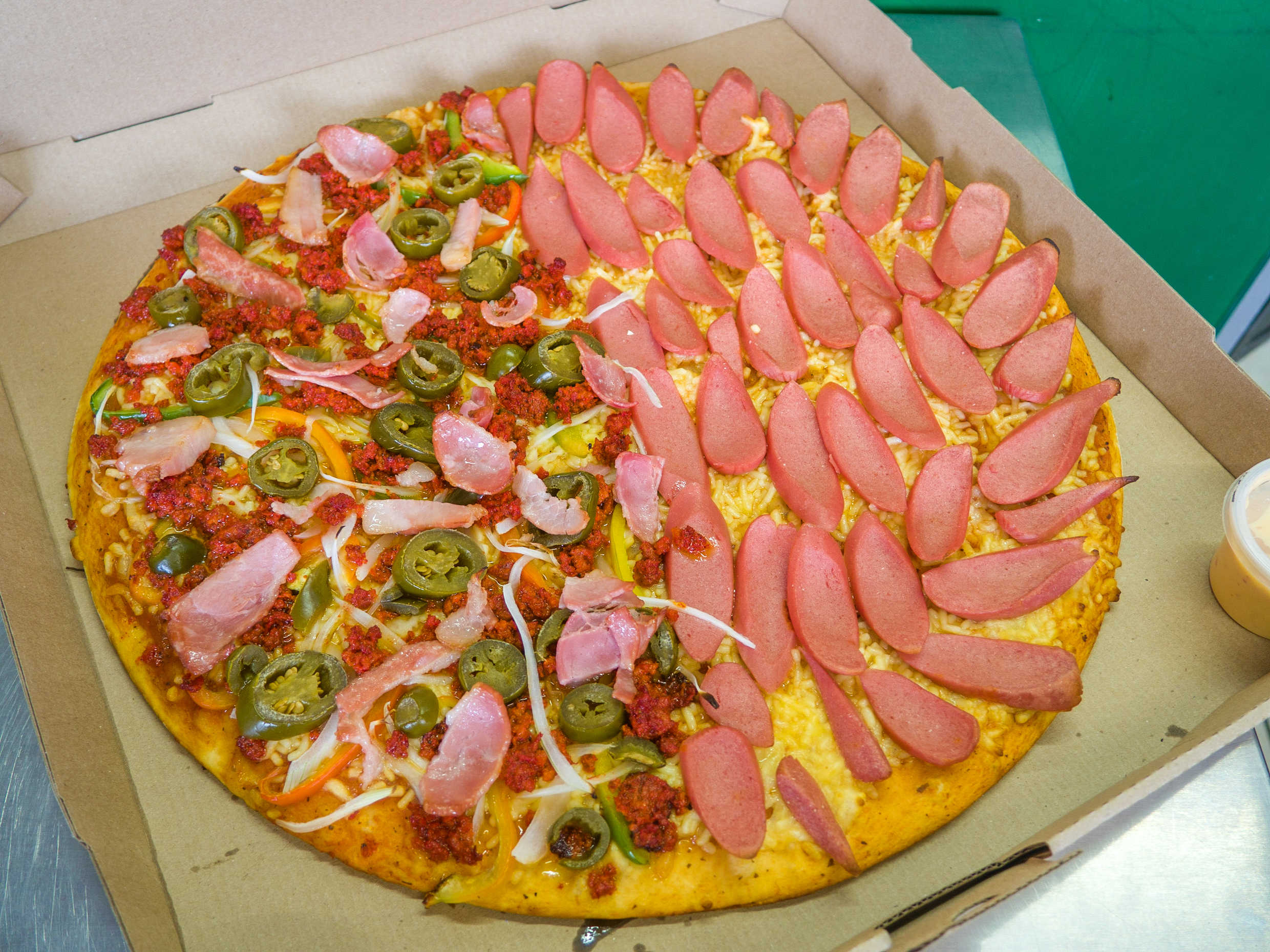 Pizza Chica Mexicana.