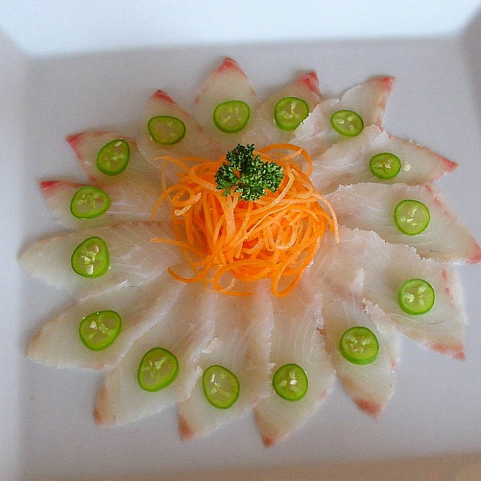Sashimi Tai Corte Fino