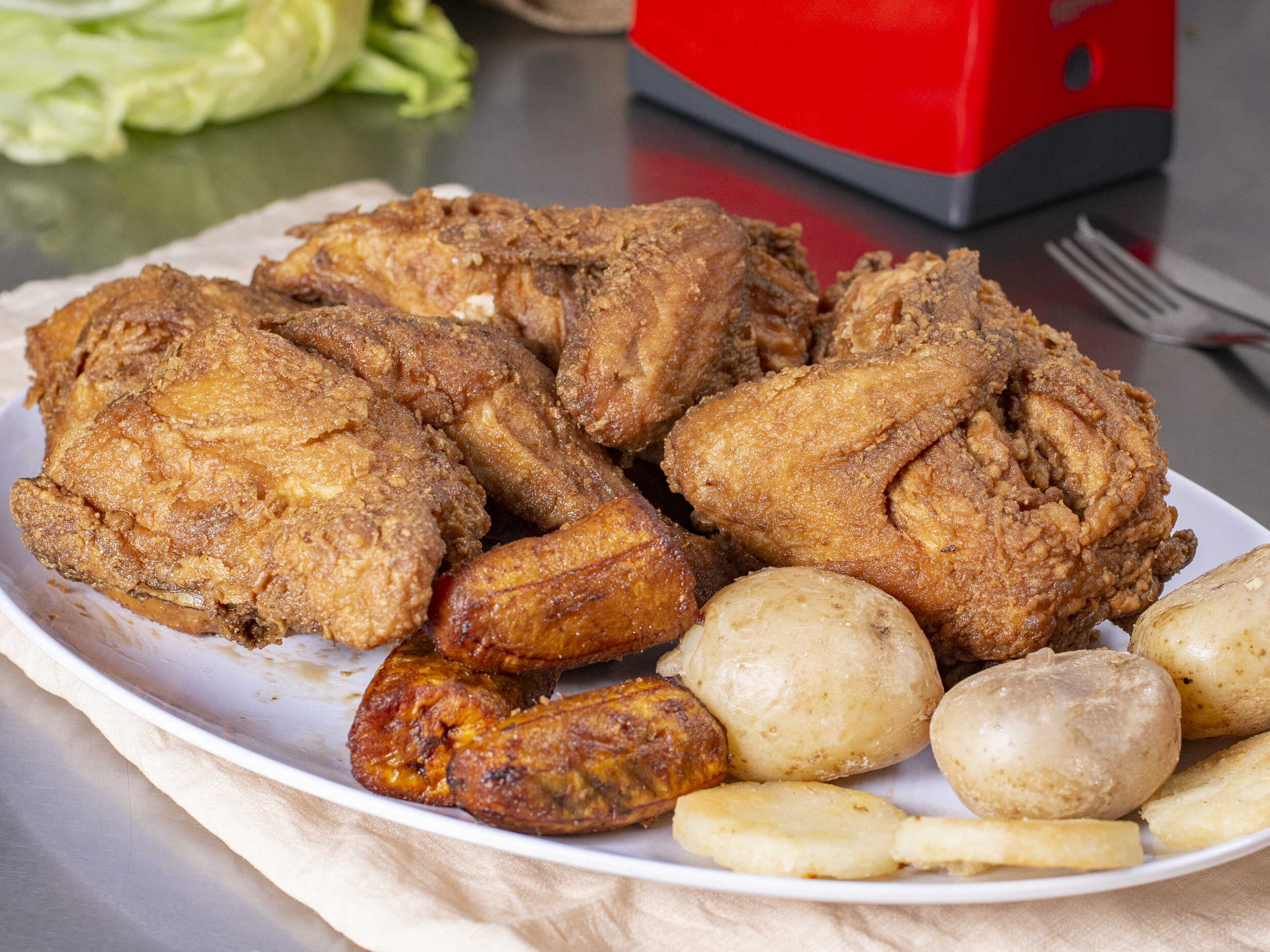 1/4 de Pollo Asado con Gaseosa Personal 400ml