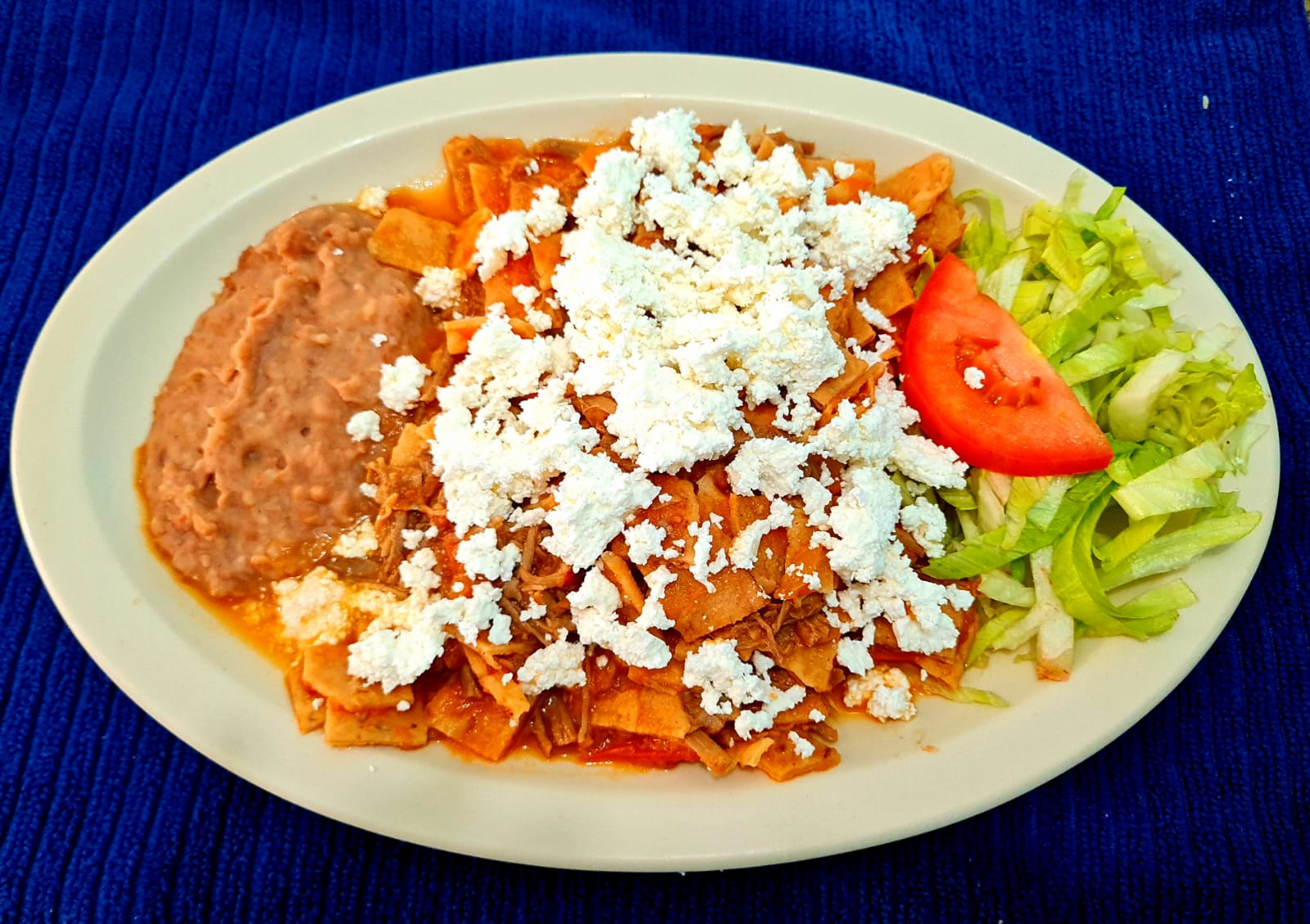 Chilaquiles Con Carne Deshebrada