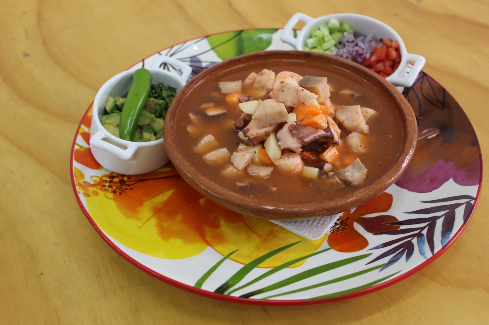 Cazuela de Camarón